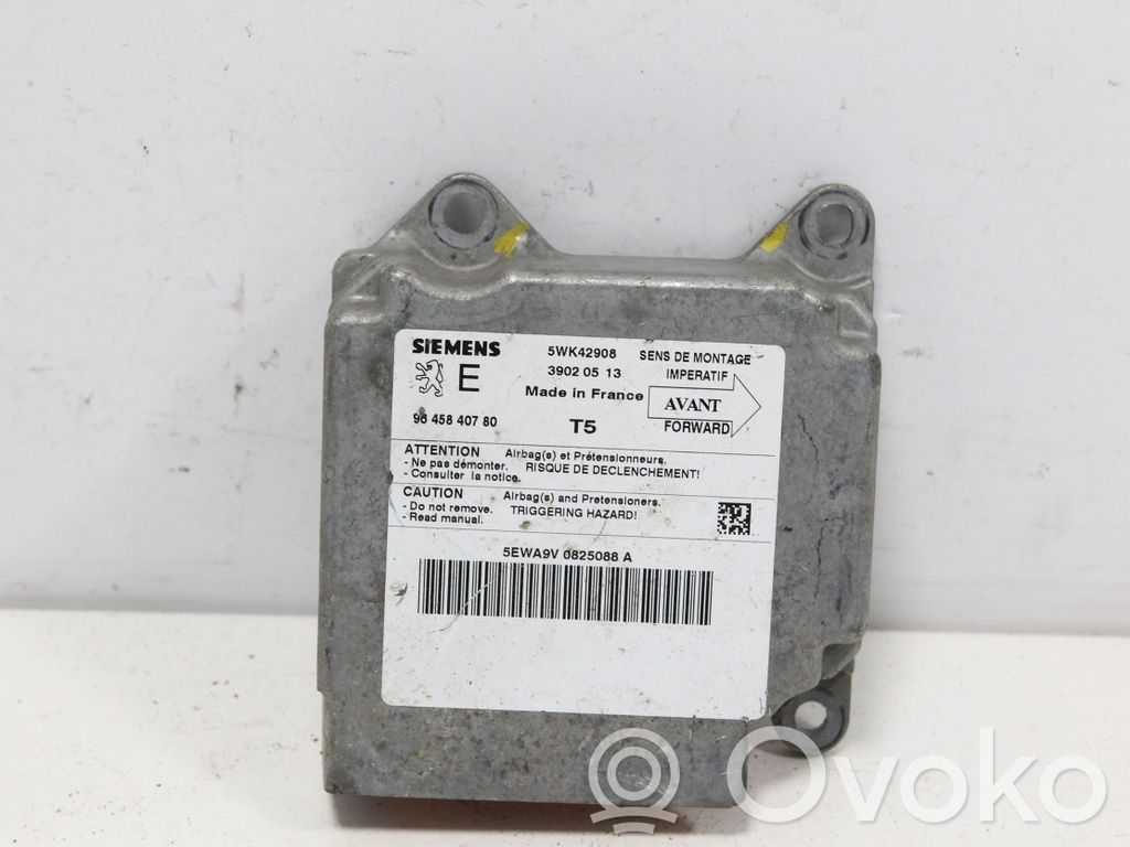 Peugeot 307 Airbag control unit/module 