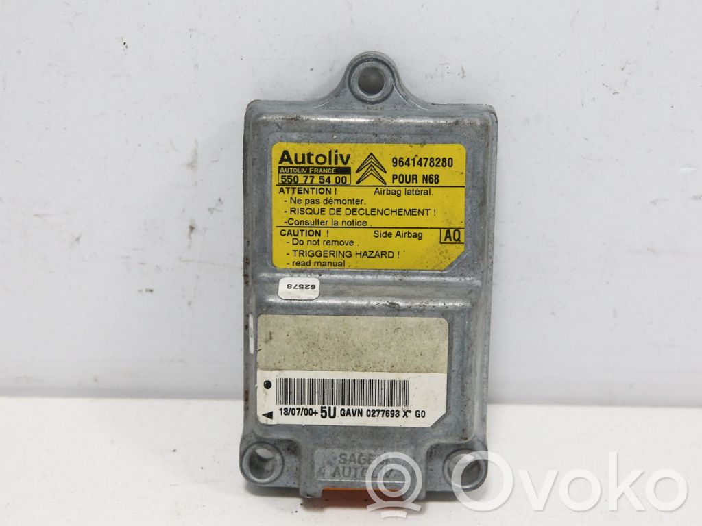 Citroen Xsara Picasso Airbag control unit/module 