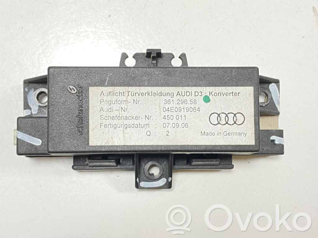 Audi A8 S8 D3 4E Door control unit/module 