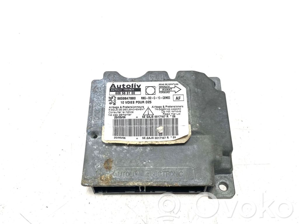 Peugeot 407 Airbag control unit/module 