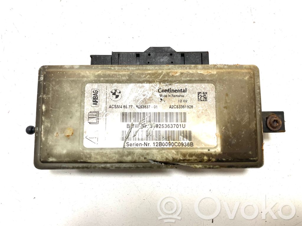 BMW 5 F10 F11 Airbag control unit/module 