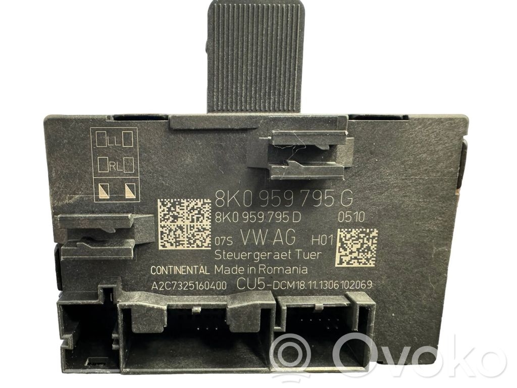 Audi A4 S4 B8 8K Durų elektronikos valdymo blokas 