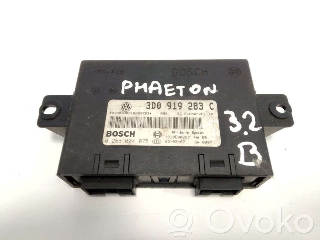 Volkswagen Phaeton Parking PDC control unit/module 
