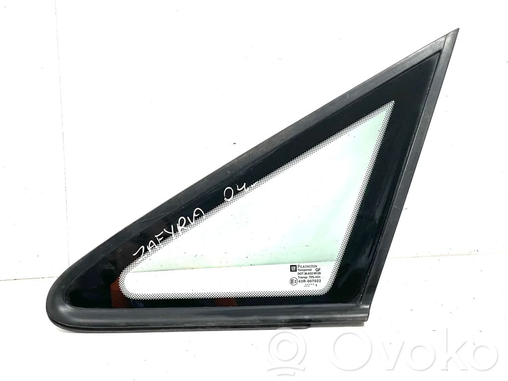 Opel Zafira A Front triangle window/glass 