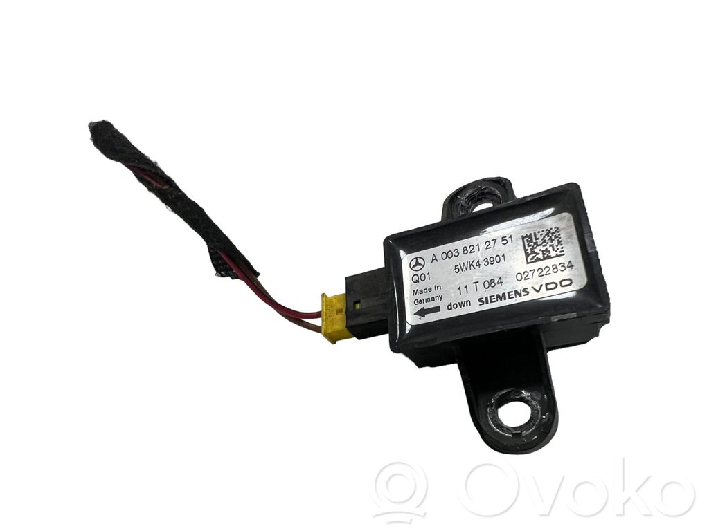Mercedes-Benz S W221 Sensor impacto/accidente para activar Airbag 