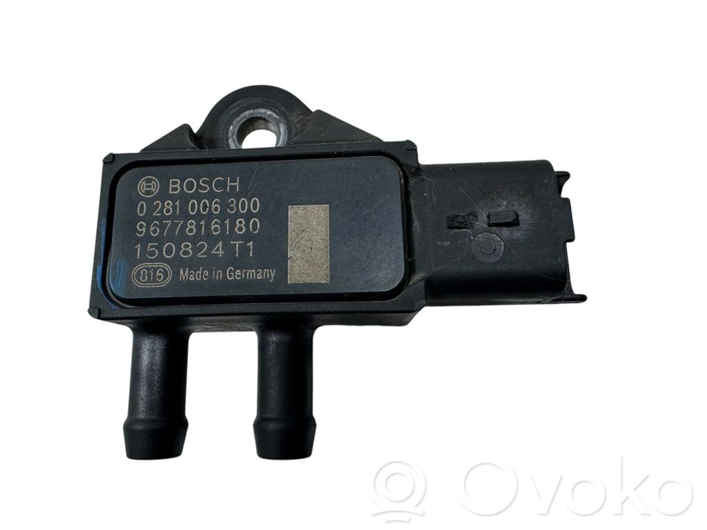 Opel Astra K Exhaust gas pressure sensor 