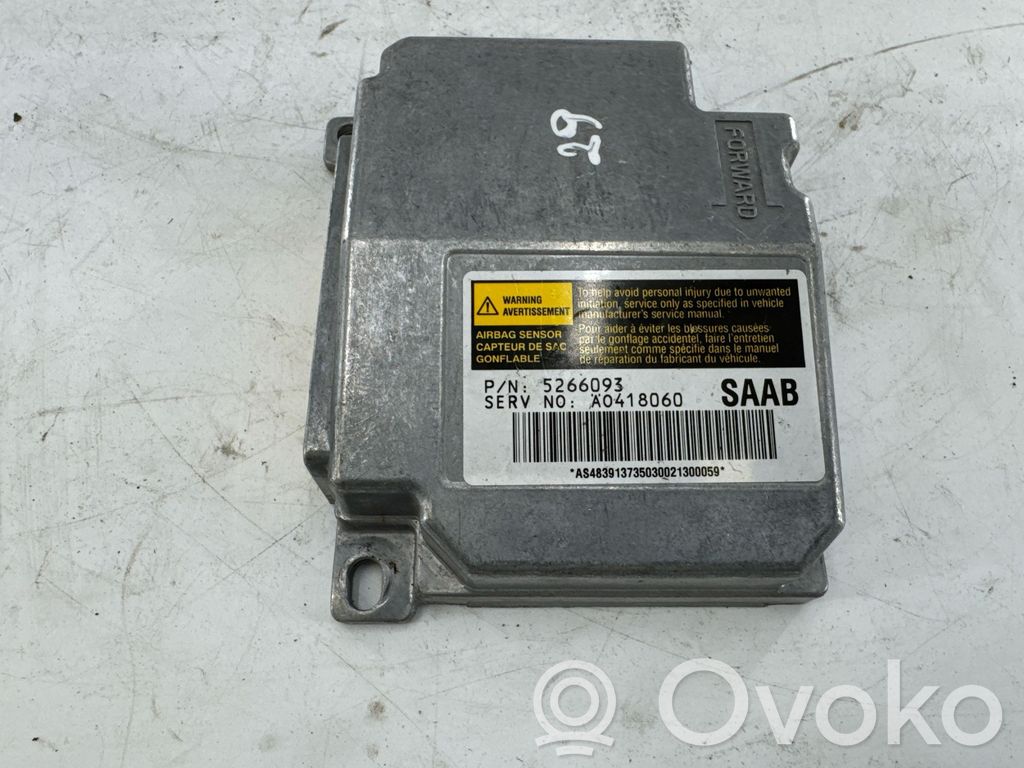 Saab 9-5 Airbag control unit/module 