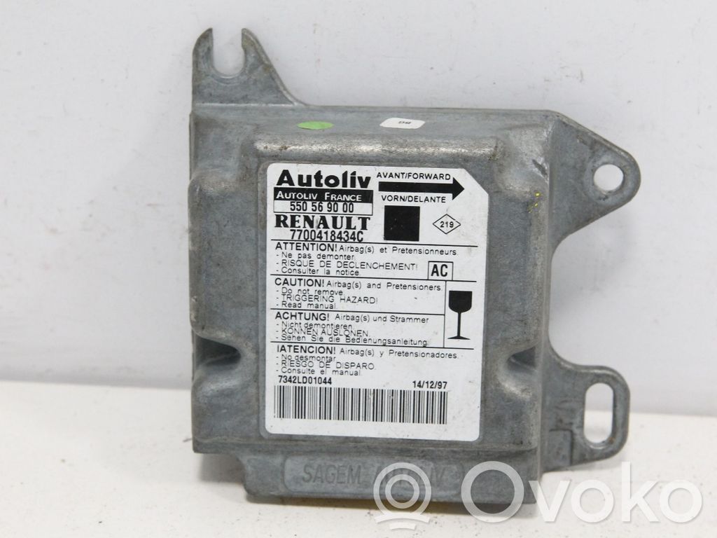 Renault Scenic I Airbag control unit/module 