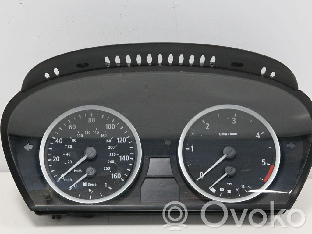 BMW 5 E60 E61 Speedometer (instrument cluster) 
