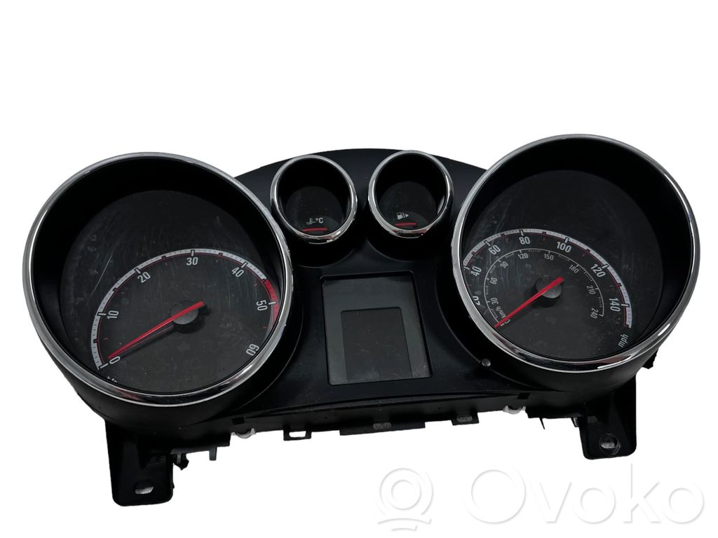 Opel Meriva B Speedometer (instrument cluster) 