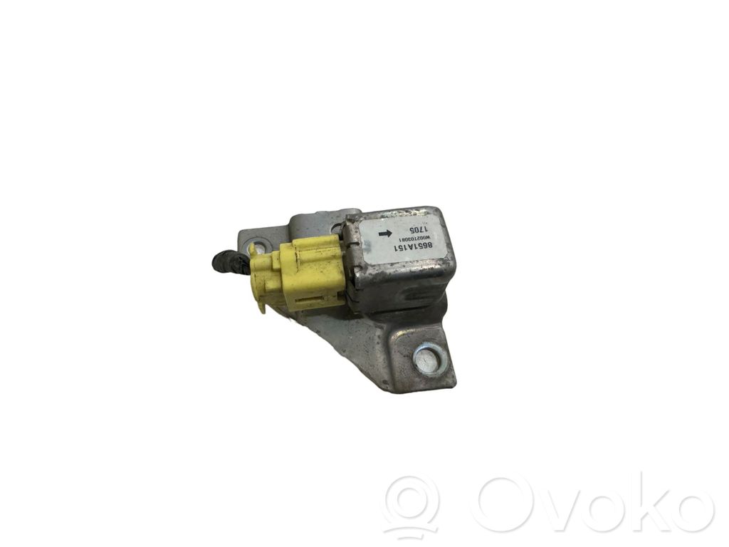 Mitsubishi i-MiEV Airbag deployment crash/impact sensor 
