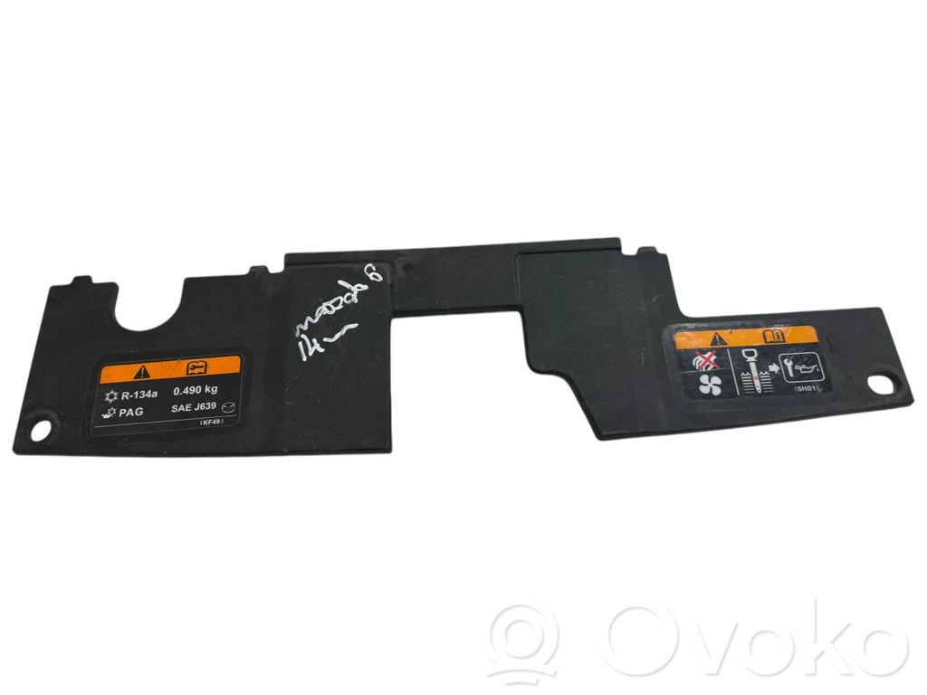 Mazda 6 Plaque avant support serrure de capot 