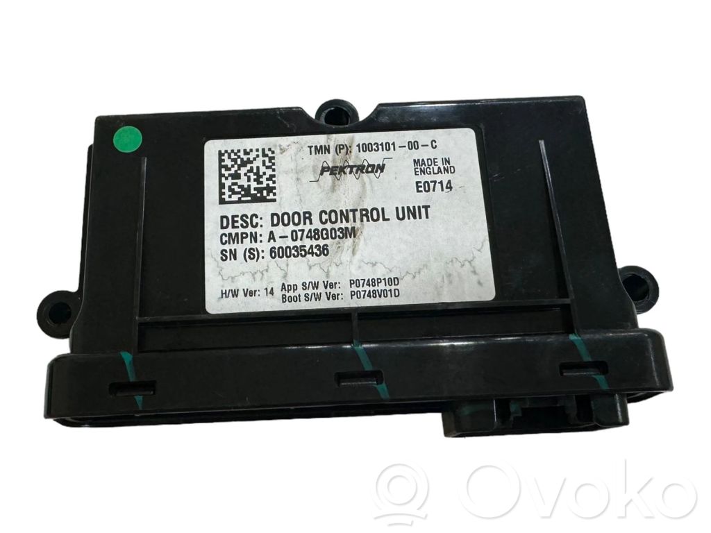 Tesla Model S Door control unit/module 