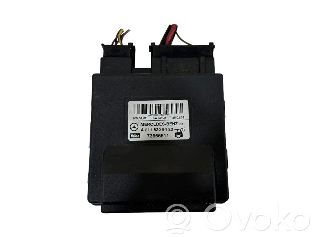 Mercedes-Benz E W211 Tailgate/trunk control unit/module 