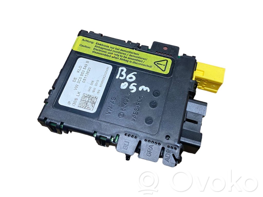 Volkswagen PASSAT B6 Sensor de ángulo de dirección 