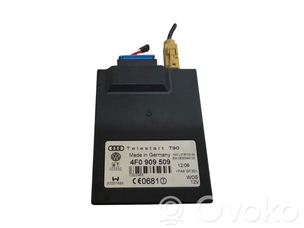 Audi Q7 4L Auxiliary heating control unit/module 