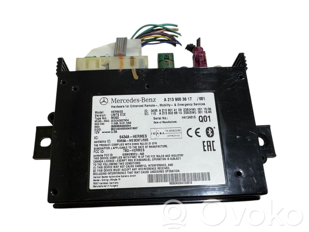 Mercedes-Benz X-class W470 Bluetooth control unit module 