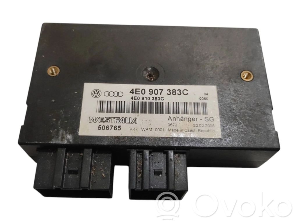Audi Q7 4L Tow bar trailer control unit/module 