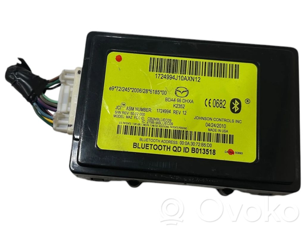 Mazda 3 II Bluetooth control unit module 