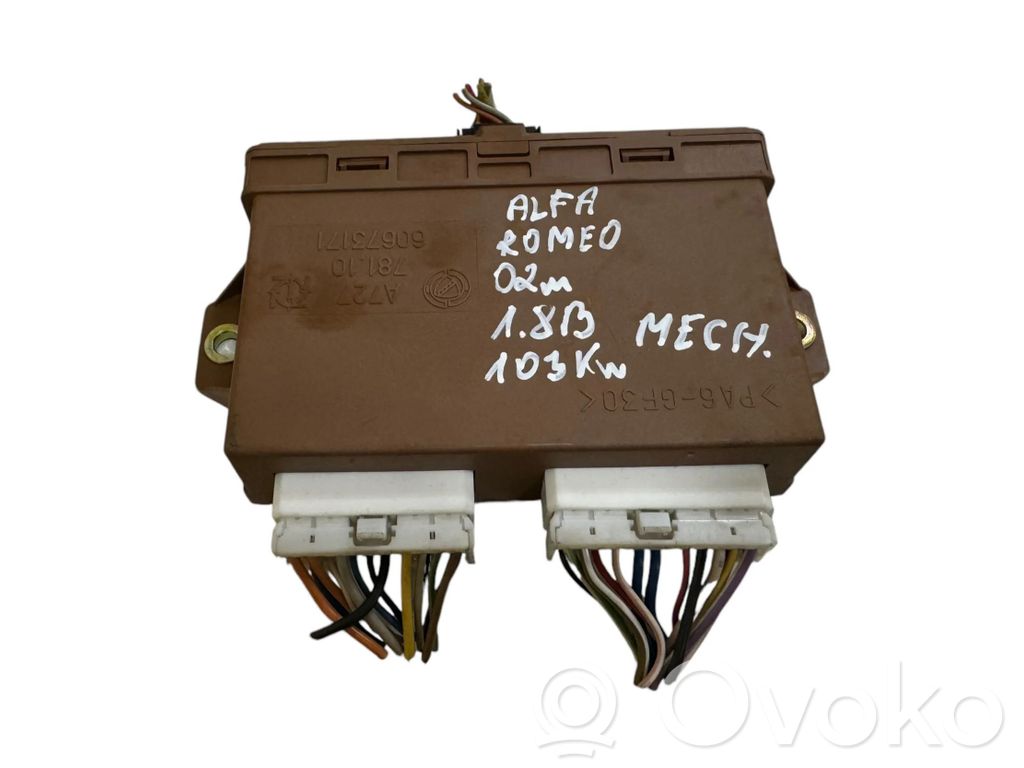Alfa Romeo 156 Module d'éclairage LCM 