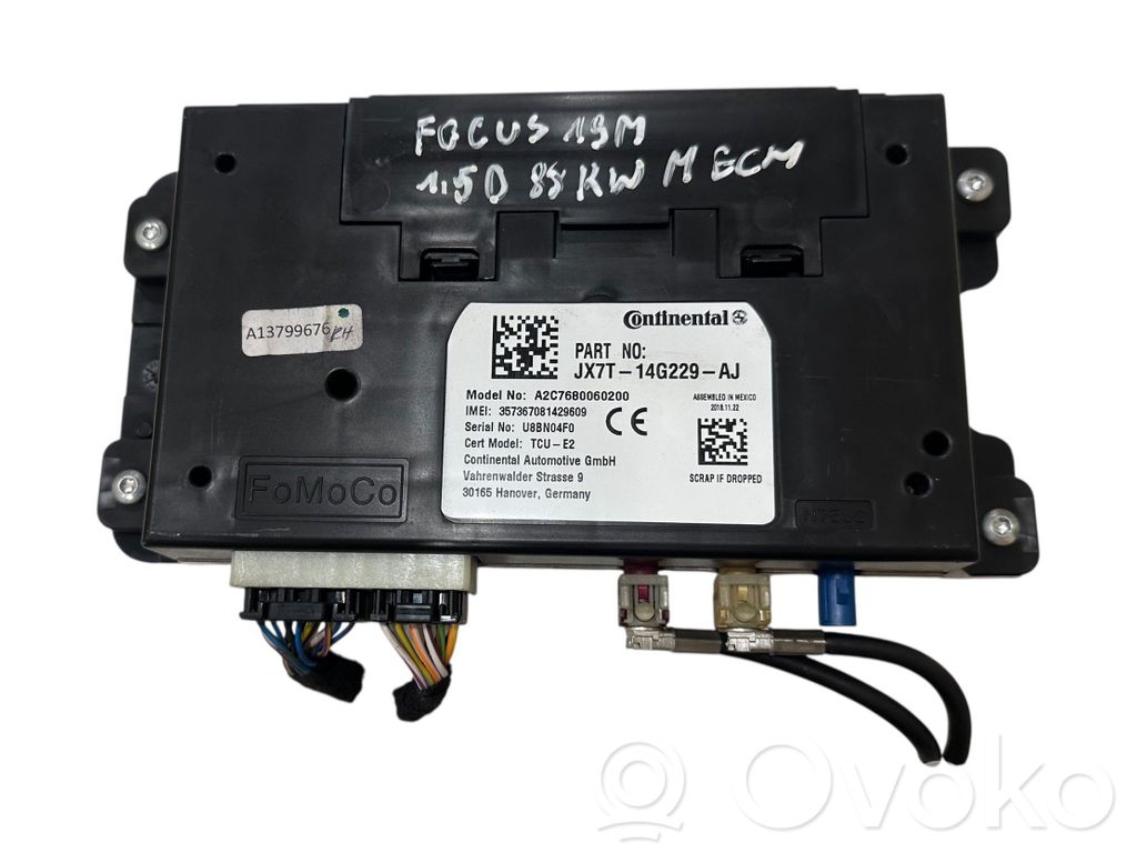 Moduł / Sterownik Bluetooth   JX7T14G229AJ,A2C7680060200,357367081429609