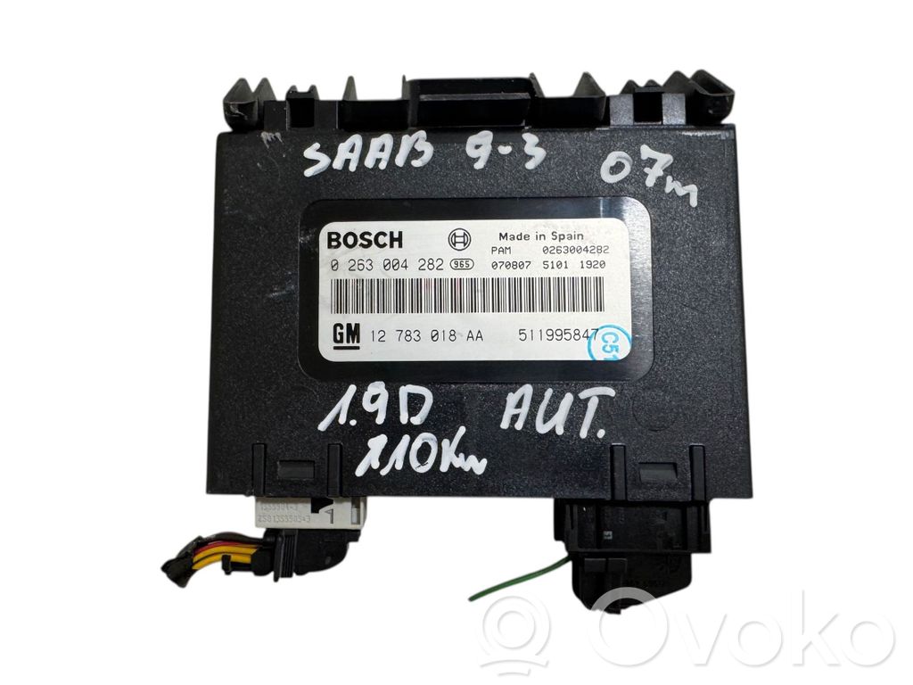 Saab 9-3 Ver2 Parking PDC control unit/module 
