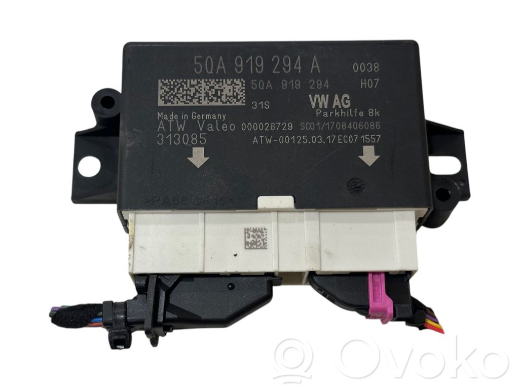Volkswagen e-Golf Parking PDC control unit/module 