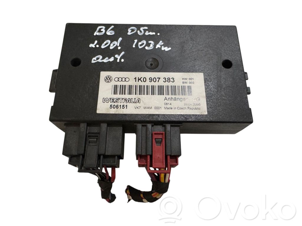 Volkswagen PASSAT B6 Unitate/modul de comandă remorcă cu bară de tractare 