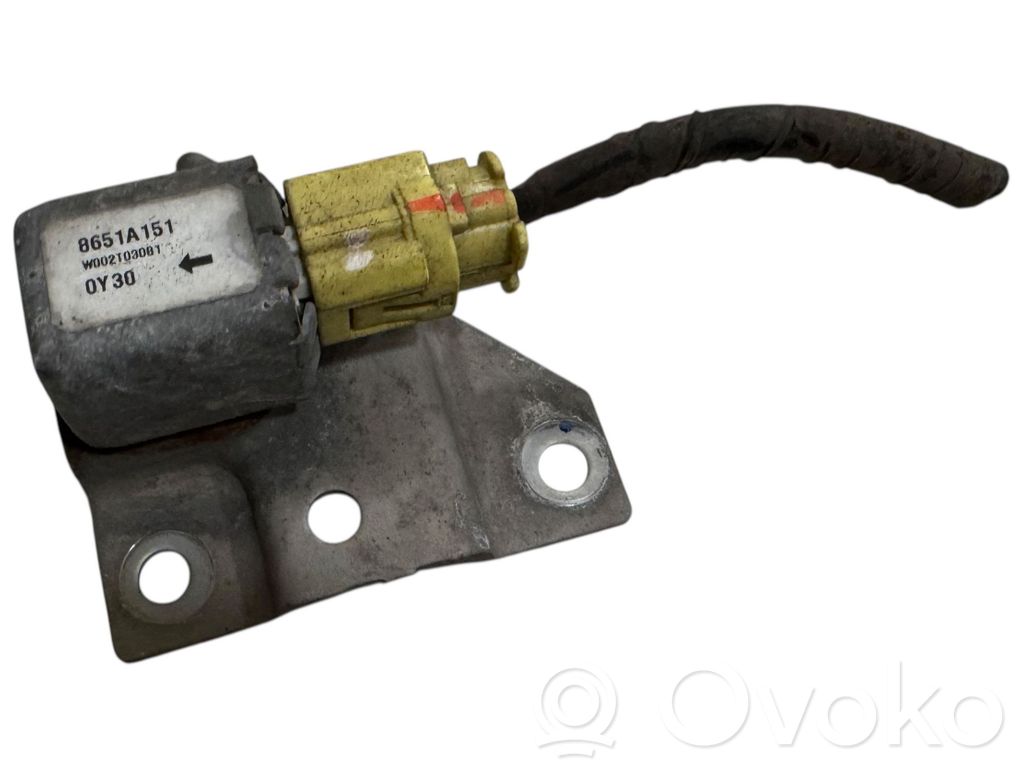 Mitsubishi i-MiEV Airbag deployment crash/impact sensor 
