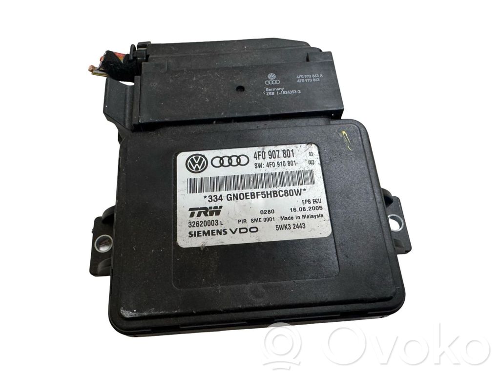 Audi A6 S6 C6 4F Hand brake control module 