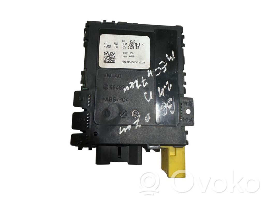 Volkswagen PASSAT B6 Steering angle sensor 