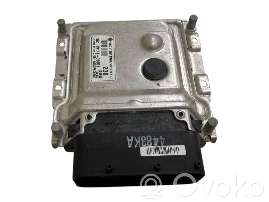 Engine control unit/module   3911103851,9001140483KA,DE52FS00500