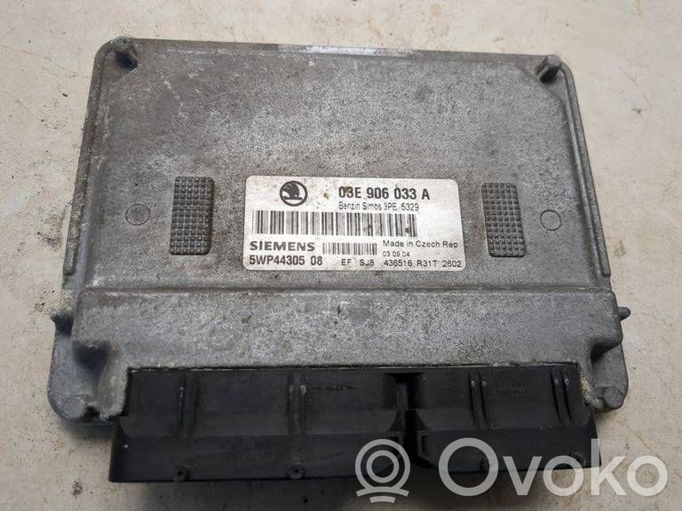 Skoda Fabia Mk1 (6Y) Engine control unit/module 