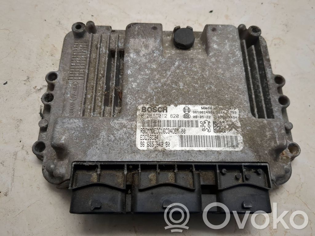 Peugeot 307 Engine control unit/module 