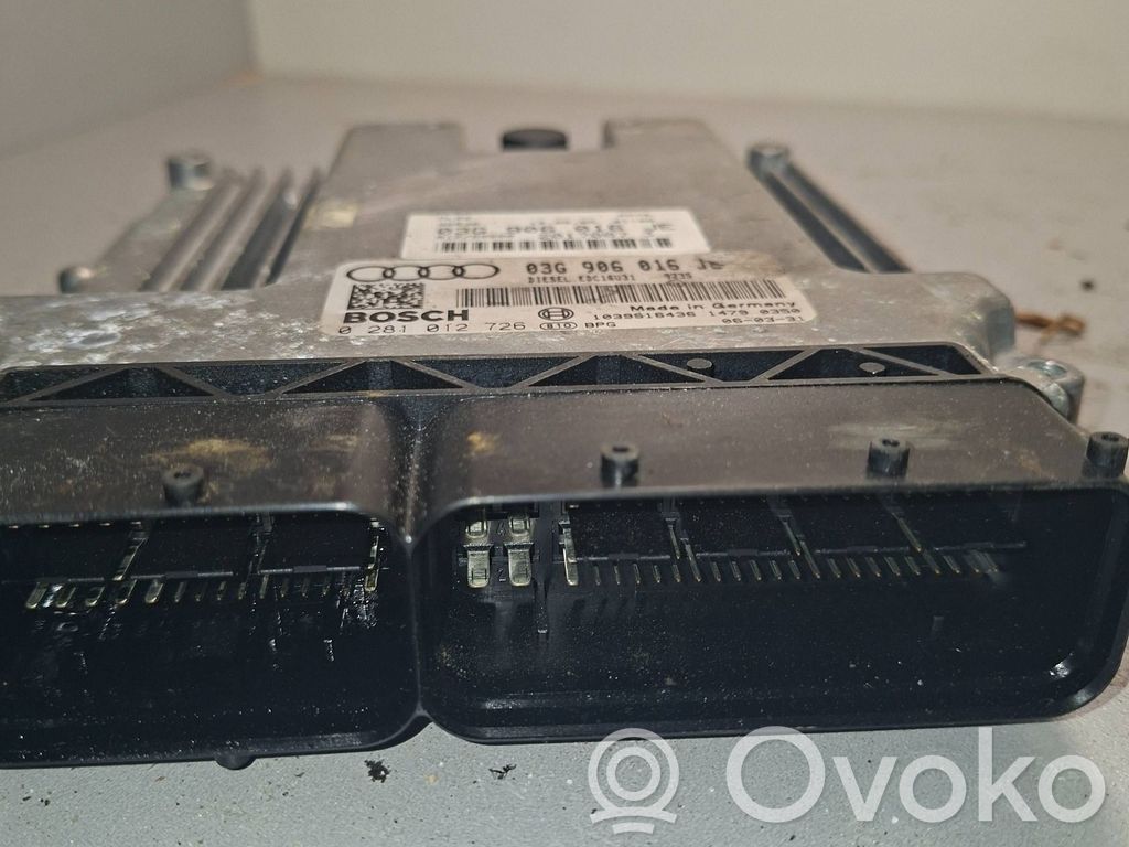 Audi A3 S3 A3 Sportback 8P Engine control unit/module 