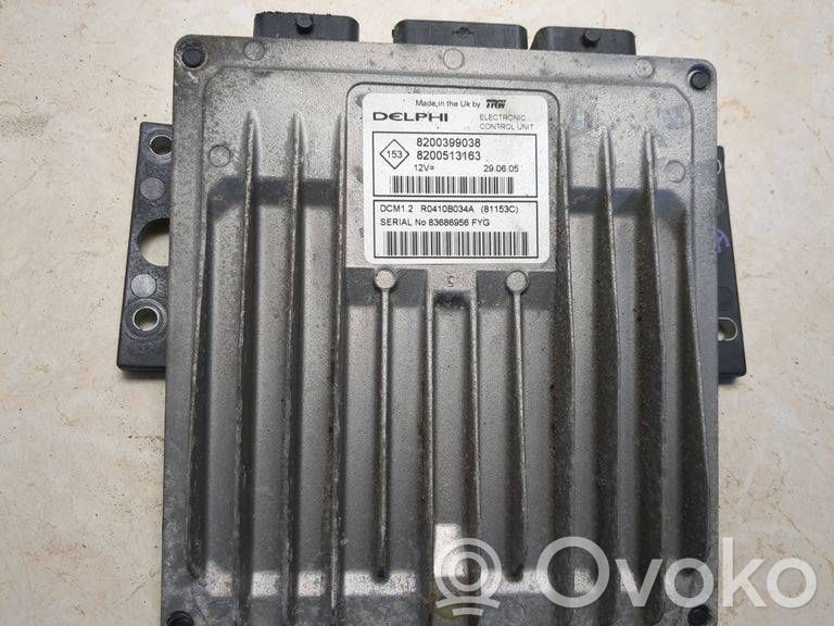 Engine control unit/module   8200399038,R0410B034A,8200513163