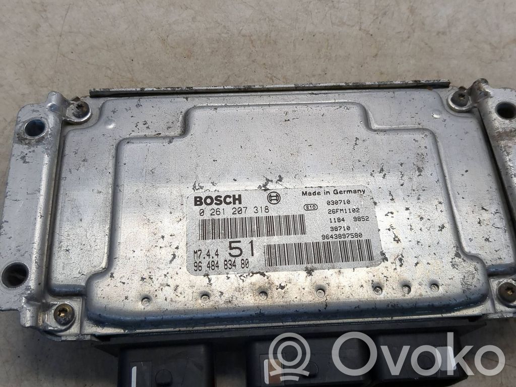 Citroen C4 I Picasso Engine control unit/module 