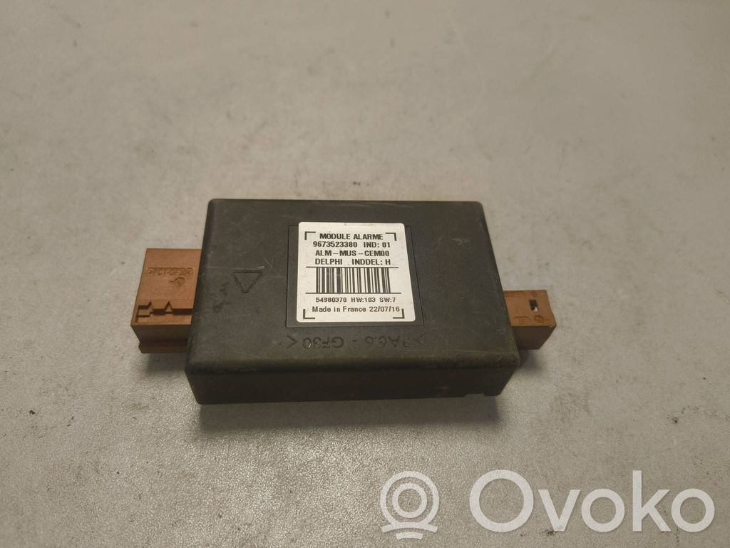 Citroen C4 II Picasso Alarm control unit/module 