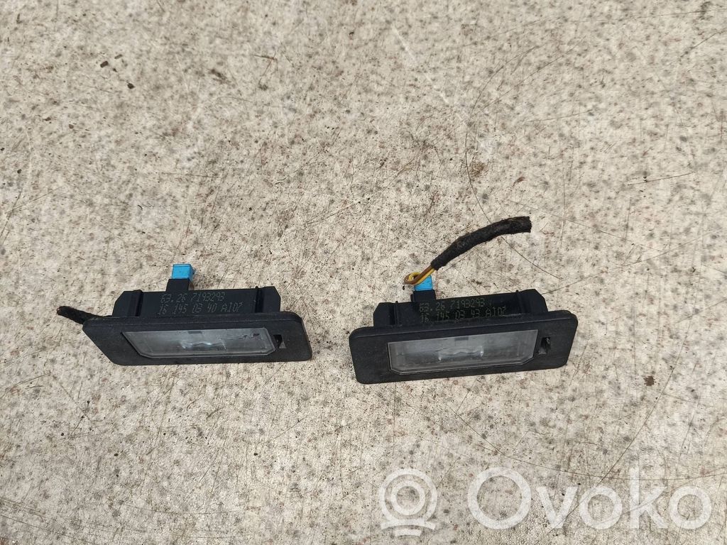 BMW 3 F30 F35 F31 Number plate light 