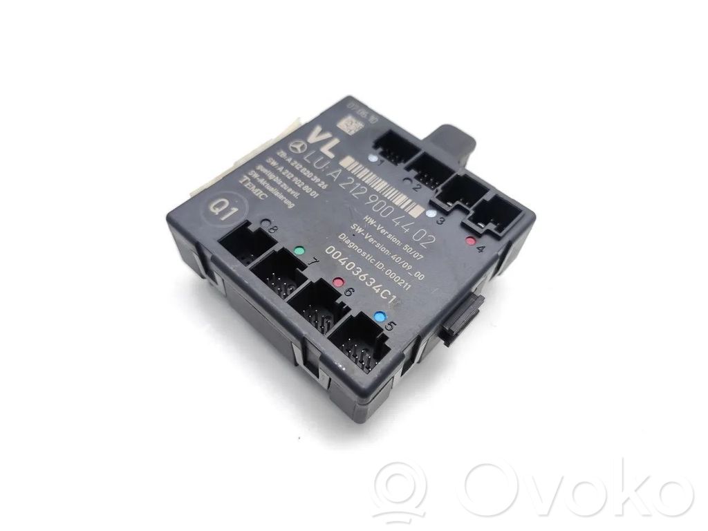 Mercedes-Benz E W212 Door control unit/module 