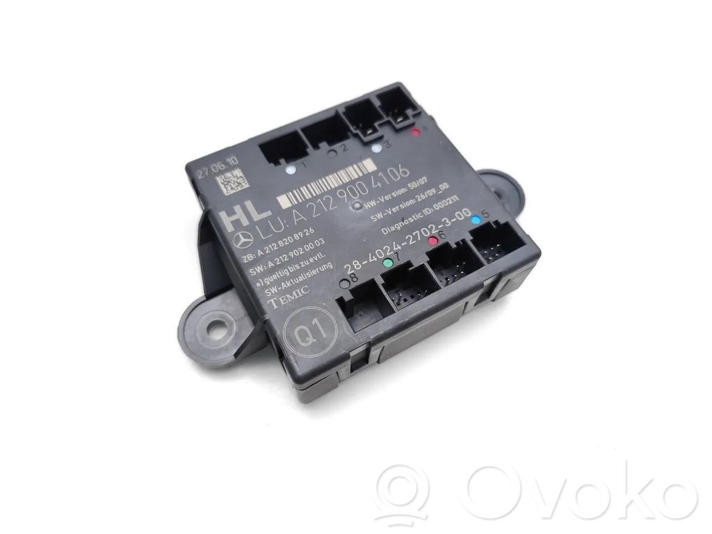 Mercedes-Benz E C207 W207 Door control unit/module 