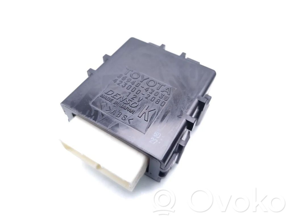 Lexus NX Window wiper relay 