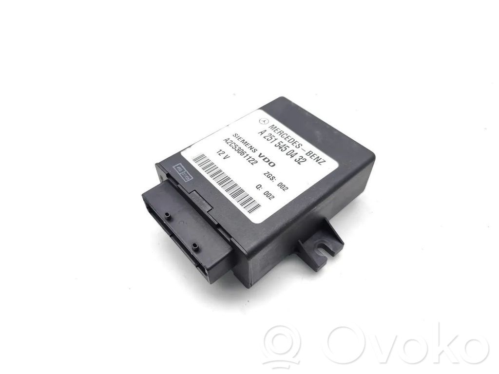 Mercedes-Benz E W211 Module de commande suspension 