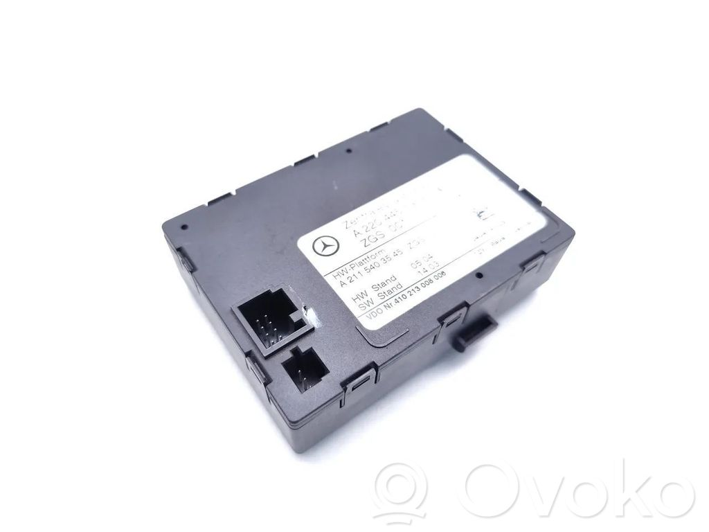 Mercedes-Benz S W220 Módulo de control Gateway 