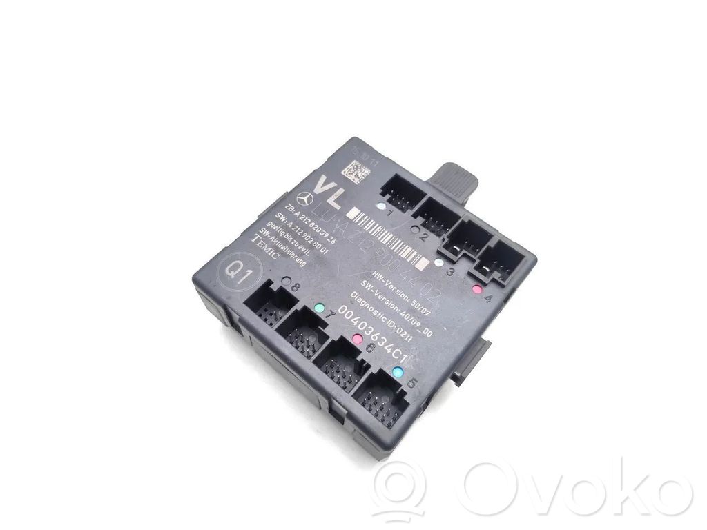 Mercedes-Benz E W212 Door control unit/module 