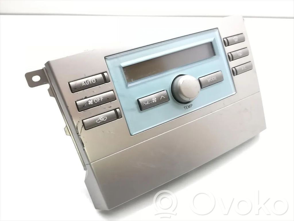 Toyota Corolla Verso E121 Climate control unit 
