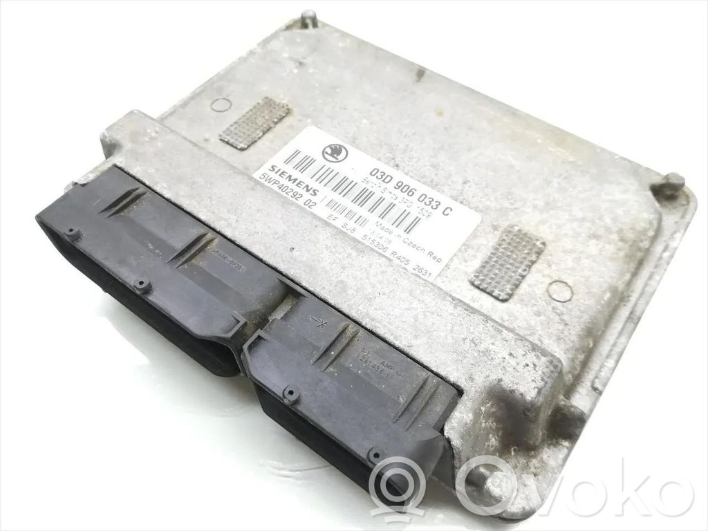 Skoda Fabia Mk1 (6Y) Engine control unit/module 