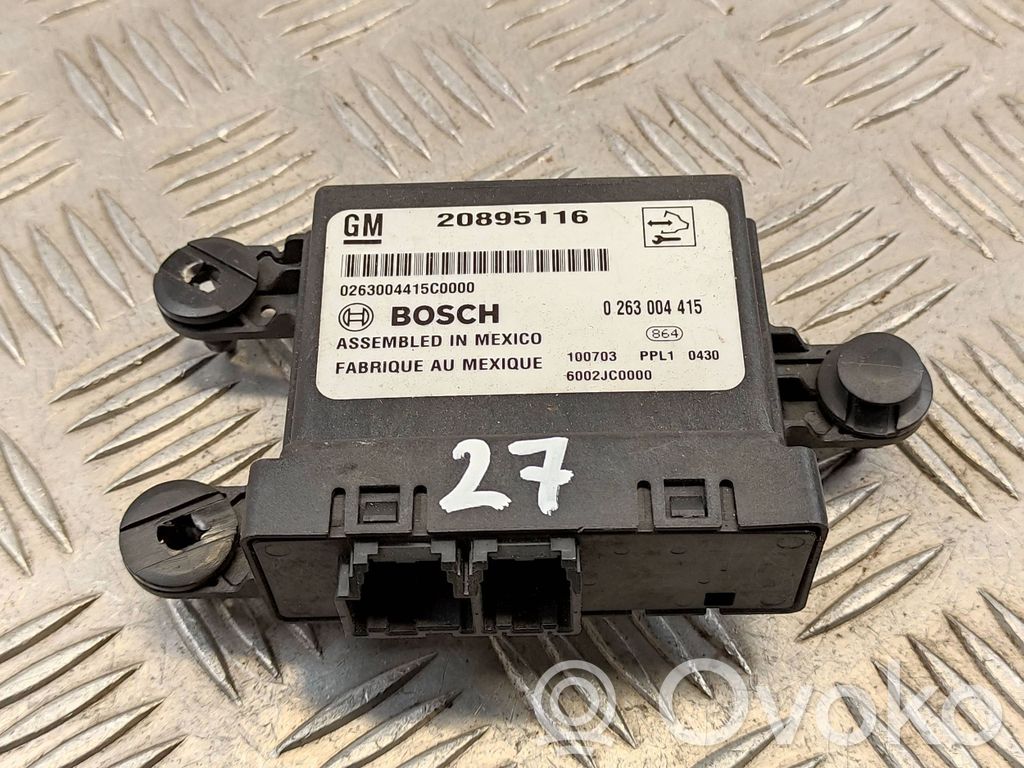 Chevrolet Cruze Parking PDC control unit/module 