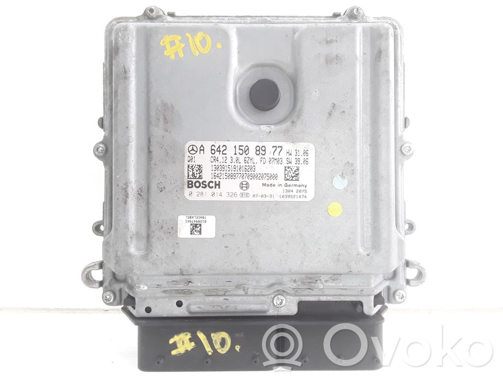 Engine control unit/module   A6421508977,0281014326