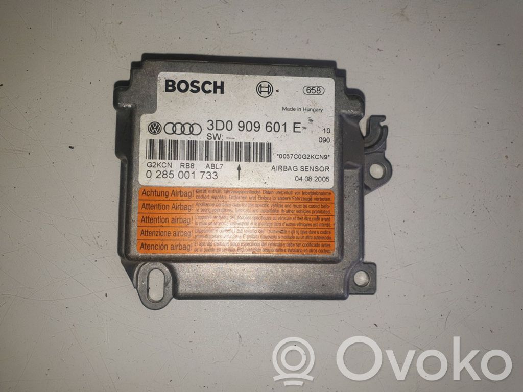 Volkswagen Phaeton Airbag control unit/module 